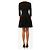 Alaïa Schwarzes Skater-Minikleid - size UK 4 - Ansicht 2