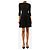 Alaïa Schwarzes Skater-Minikleid - size UK 4 - Ansicht 3