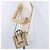 Céline CELINE Luggage Nano Hand Bag Leather Suede 2way Beige Gold - vista 25