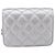 CHANEL Matelasse Chain Shoulder Bag Lamb Skin Navy CC - vista 2