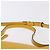FENDI Celeria Triangle Shoulder Bag Leather Yellow Gold Tone 8BS053 - vista 14