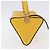FENDI Celeria Triangle Shoulder Bag Leather Yellow Gold Tone 8BS053 - vista 4