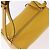 FENDI Celeria Triangle Shoulder Bag Leather Yellow Gold Tone 8BS053 - vista 6