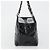 CHANEL Matelasse Chain Shoulder Bag Patent Leather Black Silver CC - vista 3