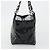 CHANEL Matelasse Chain Shoulder Bag Patent Leather Black Silver CC - vista 4