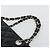 CHANEL Matelasse Chain Shoulder Bag Patent Leather Black Silver CC - vista 8