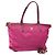 PRADA Bolso Tote Nylon 2way Pink Gold