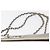 CHANEL Lammleder Schultertasche mit Kette Grau Silber CC - Ansicht 8