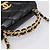 CHANEL Matelasse Hand Bag Patent Leather 2way Black Gold CC - vista 7
