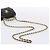 CHANEL Matelasse Hand Bag Patent Leather 2way Black Gold CC - vista 9