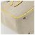 CHANEL Choco Bar Cambon Chain Tote Bag Canvas Beige Silver CC - Ansicht 11