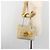 CHANEL Choco Bar Cambon Chain Tote Bag Canvas Beige Silver CC - Ansicht 22