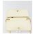 CHANEL Matelasse Chain Shoulder Bag Lamb Skin White Gold CC - vista 18