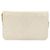 CHANEL Matelasse Chain Shoulder Bag Lamb Skin White Gold CC - vista 2