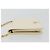 CHANEL Matelasse Chain Shoulder Bag Lamb Skin White Gold CC - vista 4