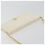 CHANEL Matelasse Chain Shoulder Bag Lamb Skin White Gold CC - vista 6