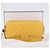 CHANEL COCO Mark Chain Shoulder Bag Cuero charol Amarillo Oro CC - vista 12