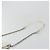 Christian Dior Chain Shoulder Bag Leather White Gold - vista 14