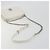Christian Dior Chain Shoulder Bag Leather White Gold - vista 7