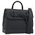 LOUIS VUITTON Taurillon Clemence Monogram Steamer PM Black M24436