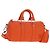 LOUIS VUITTON Keepall XS Shoulder Bag Leather Orange M81004 LV