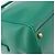 Autre Marque SAINT LAURENT Classic Duffle Bag Leather 2way Green Gold 322049 - vista 17