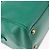 Autre Marque SAINT LAURENT Classic Duffle Bag Leather 2way Green Gold 322049 - vista 19