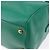 Autre Marque SAINT LAURENT Classic Duffle Bag Leather 2way Green Gold 322049 - vista 20