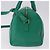 Autre Marque SAINT LAURENT Classic Duffle Bag Leather 2way Green Gold 322049 - vista 3