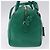 Autre Marque SAINT LAURENT Classic Duffle Bag Leather 2way Green Gold 322049 - vista 4