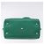 Autre Marque SAINT LAURENT Classic Duffle Bag Leather 2way Green Gold 322049 - vista 5