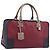 LOEWE Amazona 36 Hand Bag Leather Purple Silver