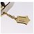 Autre Marque SAINT LAURENT Shoulder Bag Leather Ivory Gold - vista 15