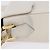 Autre Marque SAINT LAURENT Shoulder Bag Leather Ivory Gold - vista 6