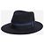 Hermès Trilby Hut in Navy Marineblau - Ansicht 2