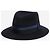 Hermès Trilby Hut in Navy Marineblau - Ansicht 5