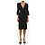 Jenny Packham Spitzenkleid mit schwarzen Kristallbesatz - size UK 8 - Ansicht 3
