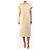 Jenny Packham Abito crema con perline e decorazioni - size UK 14 Crudo - vista 3