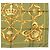 Hermès Pañuelo de seda Green crown jewels Verde - vista 4