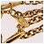 CHANEL Colar Metal Tom Dourado CC - vista 14
