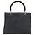 GUCCI Bamboo Tote Bag Leather 2way Black Silver 002 1016 - vista 2