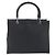 GUCCI Bamboo Tote Bag Leather 2way Black Silver 002 1016 - vista 3