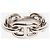 Hermès Pañuelo Silver Regate 90 ring Plata - vista 2