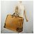 LOEWE Boston Bag Leather Beige Gold - vista 21