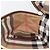 BURBERRY Nova Check Shoulder Bag Canvas Leather Silver Bordeaux - vista 25
