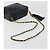 CHANEL Matelasse Chain Shoulder Bag Lamb Skin Gold Black CC - vista 7