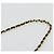 CHANEL Matelasse Chain Shoulder Bag Lamb Skin Gold Black CC - vista 8