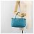 GUCCI Soho Hand Bag Leather Blue Silver 340618 - vista 22