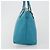 GUCCI Soho Hand Bag Leather Blue Silver 340618 - vista 4