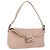 FENDI Mamma Baguette Shoulder Bag Leather Pink Gold